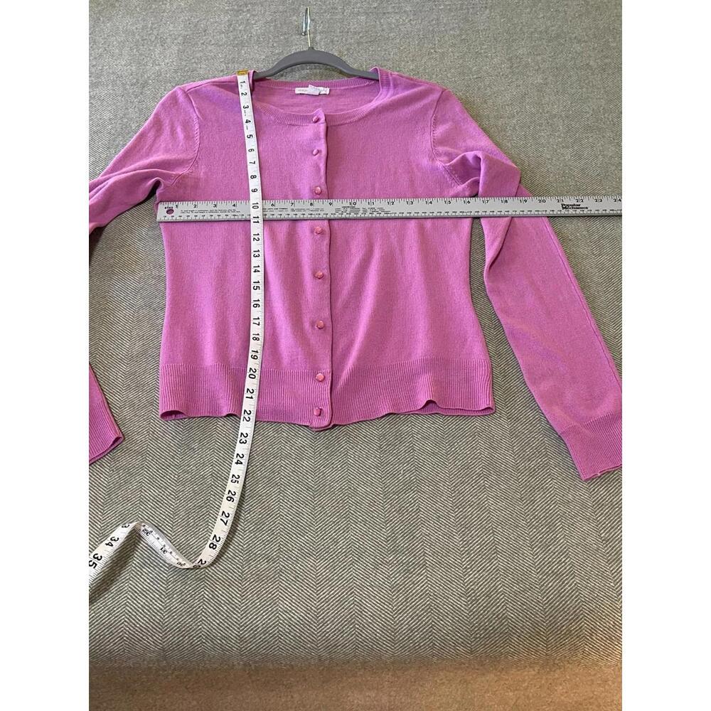 New York & Company Pink Cardigan Sweater - Size L